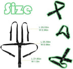 5 Point Harness Seat Belt Safety Strap Belt,High Chair Strap,Baby Safe Harness for Stroller Pushchair Pram Buggy Safe Protection,Safety Harness Strap Belt,Shoulder Strap Belts for Pram - Image 3
