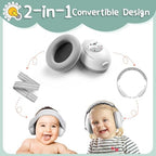 Boenfu adjustable headband ear protection for infants