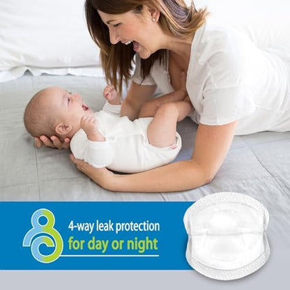 Dr. Brown's nursing pads showing contoured oval shape
