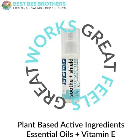 Deet free plant based essential oil bug repellent duo for family outdoor safety.