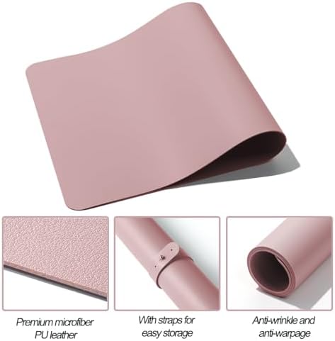 Professional nail tech using foldable manicure desk pad