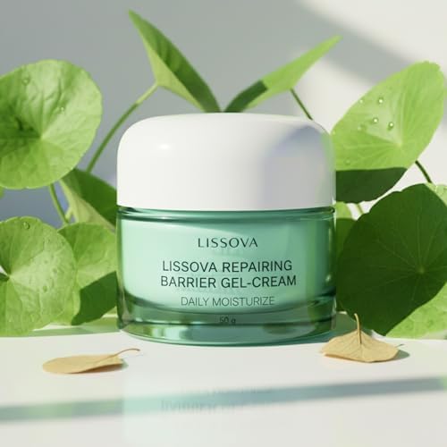 Lightweight gel moisturizer texture for skin barrier repair and soothing