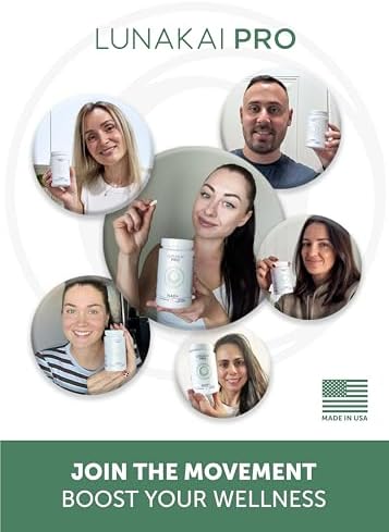 Lunakai wellness product packaging and quality seals