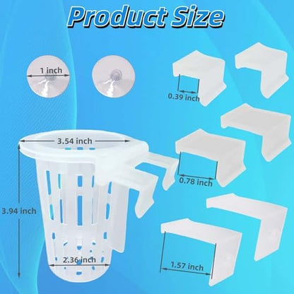 Premium aquarium accessories for pothos and lucky bamboo root submersion