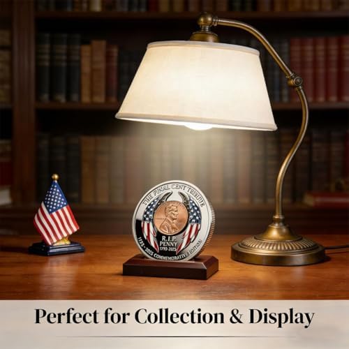 Cslica Last Minted Commemorative Penny back view showing historic dates