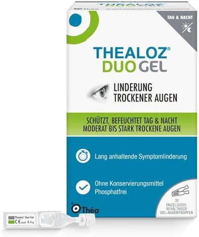 Thealoz Duo Gel lubricating eye gel box for dry eyes