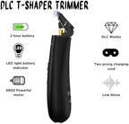 Supreme Trimmer professional barber trimmer resting on its matching black charging dock.