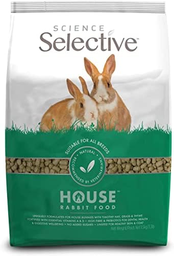 Supreme Petfoods Science Selective House Rabbit Food 1.5 kilogram bag packaging