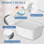 Eiszhjk bathroom wipes holder showing sealing mechanism
