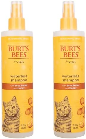 Burt's Bees For Pets Waterless Cat Shampoo Spray ingredient highlights and natural features
