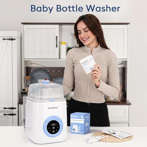 Momfann bottle washer tablets 5 resealable packs display