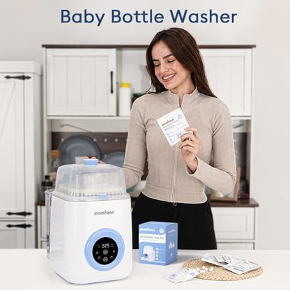 Momfann bottle washer tablets 5 resealable packs display