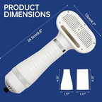 Side profile of Raiwav professional pet grooming dryer