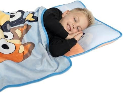 Bluey Kids Nap-Mat Set – Includes Pillow and Plush Blanket – Great for Boys or Girls Napping During Daycare or Preschool - Fits Toddlers and Young Children - Image 7