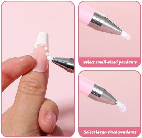 Gradient color detail of the rhinestone picker applicator set