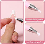 Gradient color detail of the rhinestone picker applicator set