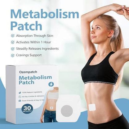 Close up of RejuvaCare body patch showing breathable texture.