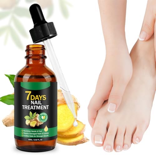 Tiuedu ginger nail treatment box packaging and bottle set