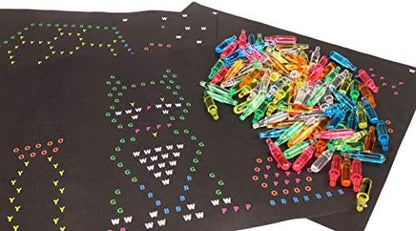Back of the product packaging displaying instructions and safe creative play suggestions for kids.