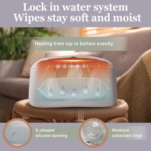 GOGO Pure wipe dispenser with flip top lid open