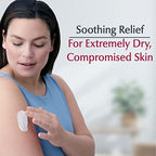 Fragrance free dye free body cream for eczema-prone and reactive skin daily use