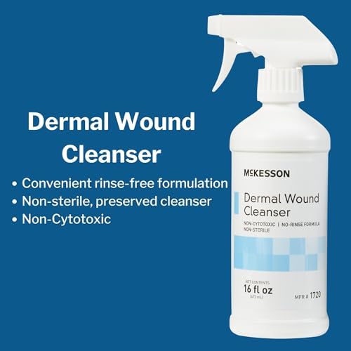 McKesson first aid spray for minor burns and scrapes irrigation.