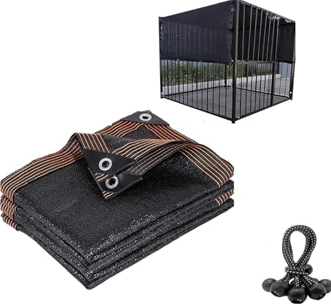 HomeABC ninety five percent sunblock mesh panel with reinforced metal grommets