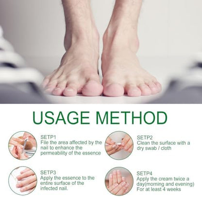 Botanical nail strengthener providing assistance with nourishing nails from the roots