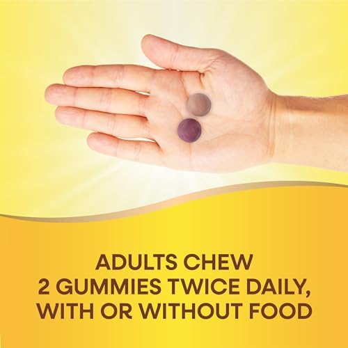 Nature's Way Alive! Calcium and Vitamin D3 Gummies bottle side view showing ingredients