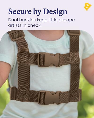 Side profile of Goldbug monkey toddler walking harness