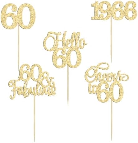 Close up of food grade birthday cake topper details