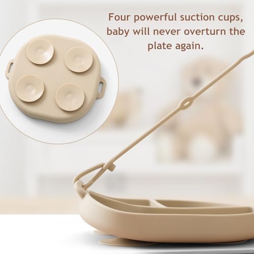 Two soft silicone baby spoons for teething