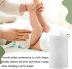 Alvababy bamboo disposable sheets texture close up