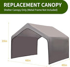 Heavy duty pet canopy topper with ground nails for wind protection