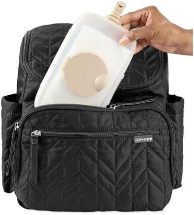 Side profile of Skip Hop moisture-stay baby wipes case