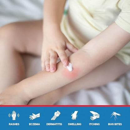 Med Pride anti-inflammatory cream for insect bites and skin rashes.