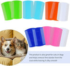 Complete kit of 8 flea and louse combs for family health.