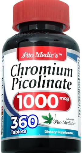 FITO Medic'S Lab Chromium Picolinate 1000 mcg supplement facts and ingredients label