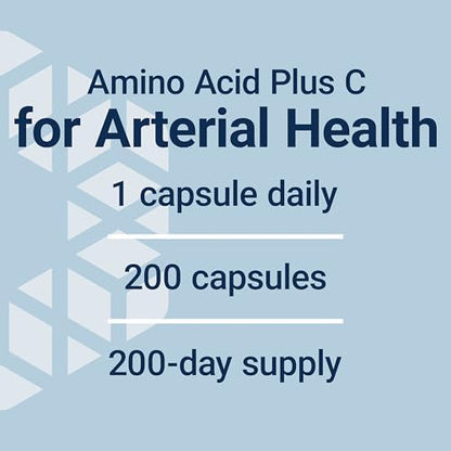 Back of Life Extension L-Arginine bottle showing ingredients
