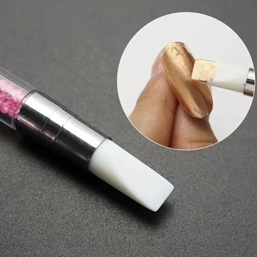 Gembityful nail art tools showing various silicone tip shapes