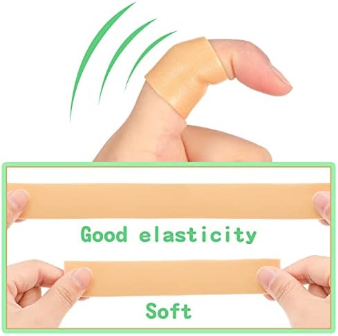 Adhesive foam toe tape for point shoes and athletic footwear protection.
