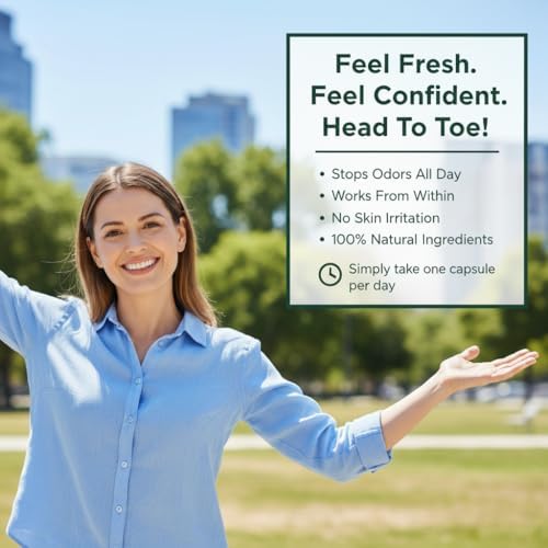 Parmint internal freshness capsules displayed with herbal elements representing natural gut detox.