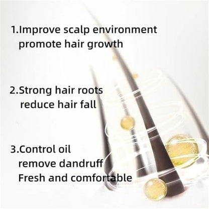 Remimpi strengthening shampoo packaging highlighting hydrolyzed oat protein for root repair
