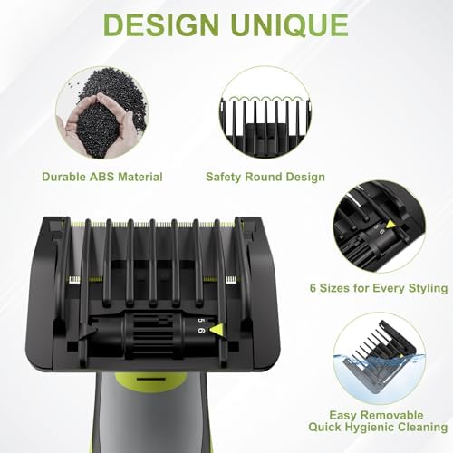 TRESBOUTIQUE adjustable comb guide kit unboxed on a clean grooming countertop