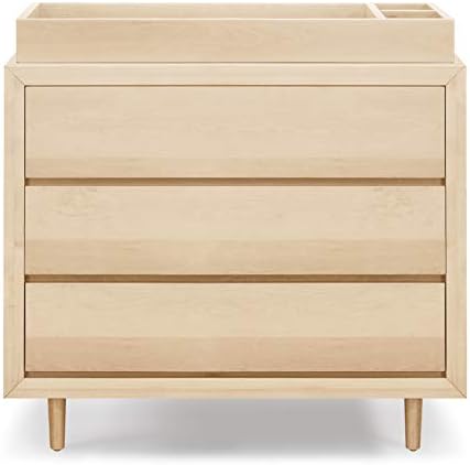 Ubabub baby changing tray overhead layout showing organization bins