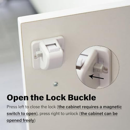 Step by step adhesive installation of Kimitimi magnetic locks