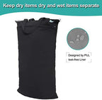 Wegreeco hanging bag showing large capacity with diapers