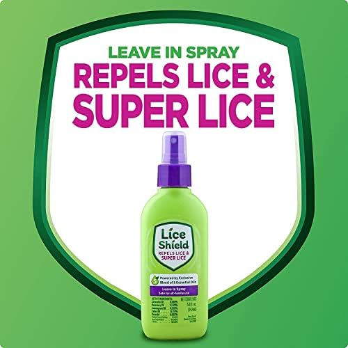 Three bottles of Lice Shield Leave In Spray imported from USA