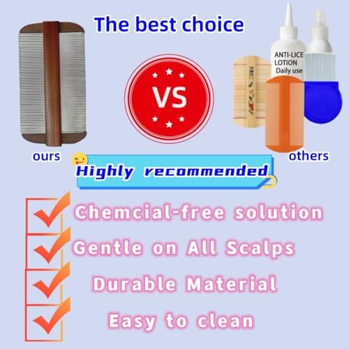 Authentic USA imported lice and nit removal comb for kids
