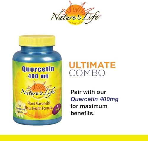 Nature's Life 100 count vegetarian tablet bottle layout for daily wellness